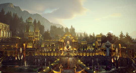 칼리버스 투모로우랜드. 롯데이노베이트 제공